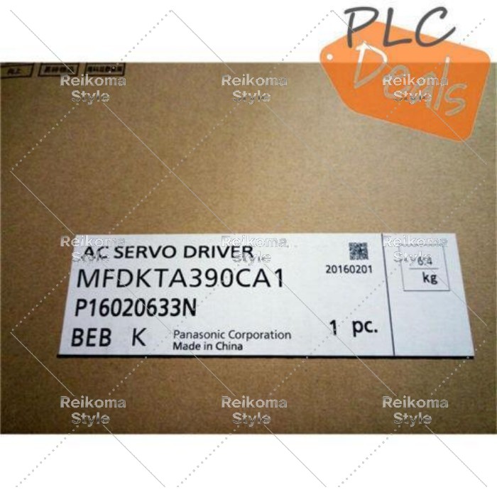 【新品★適当お願いごと書★税込】Panasonic MFDKTA390CA1サーボ原動機【６ヶ月引き受ける】