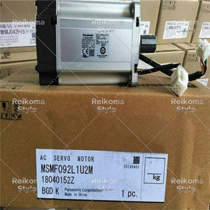 【新品★適当お願いごと書★税込】Panasonic MSMF092L1U2M ACサーボ原動機【６ヶ月引き請ける】