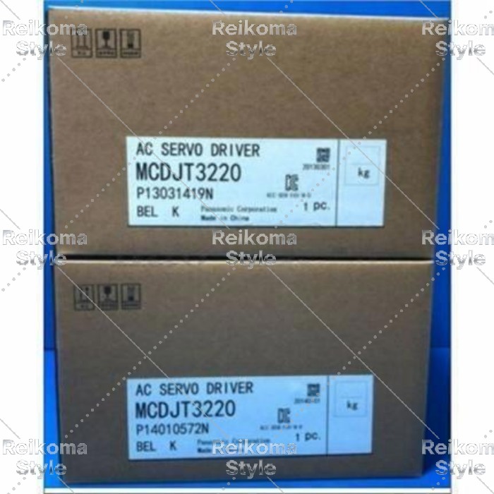 【新品★適格請求書★税込】Panasonic MCDJT3220ボックスMCDJT3220のサーボドライバー 【６ヶ月保証】｜Reikoma Style 39,910円