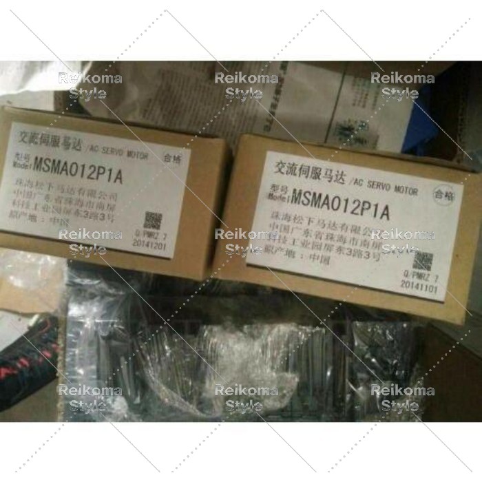 【新品★適当お願いごと書★税込】Panasonic MSMA012P1Aサーボ原動機 【６ヶ月引き受ける】