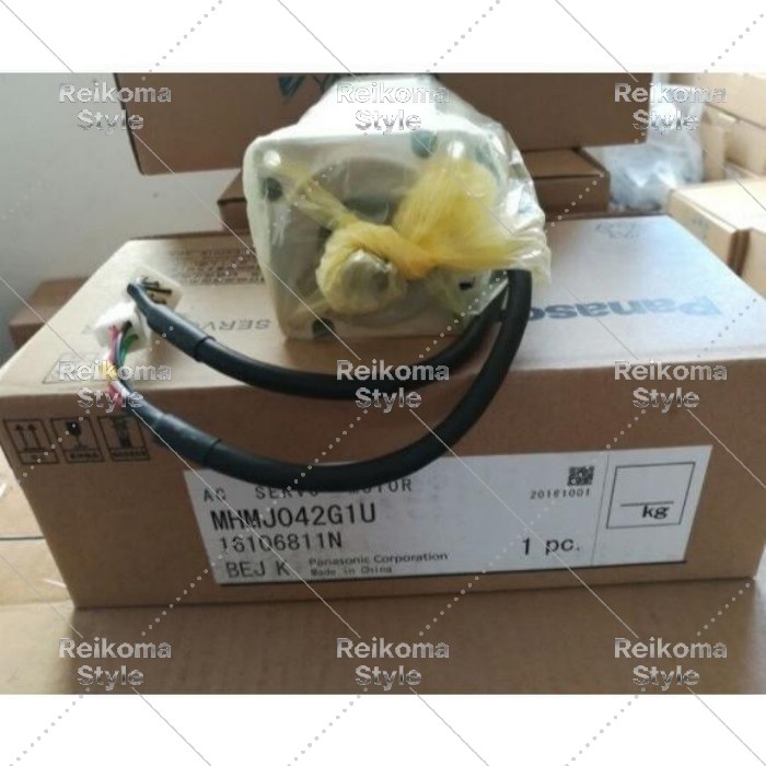 【新品★適格請求書★税込】Panasonic MHMJ042G1U Servo Motor 400W 【６ヶ月保証】｜Reikoma Style
