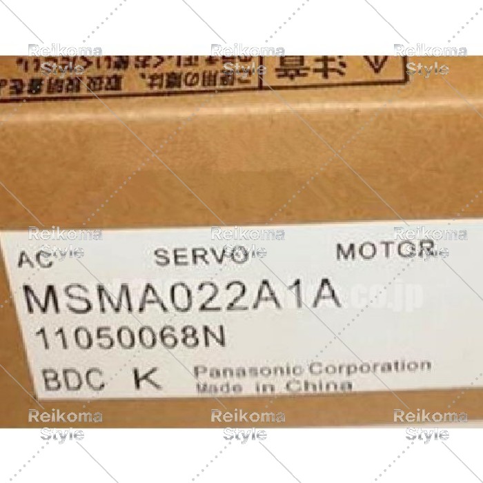 【新品★適当お願いごと書★税込】Panasonic サーボ原動機 MSMA022A1A【６ヶ月引き受ける】