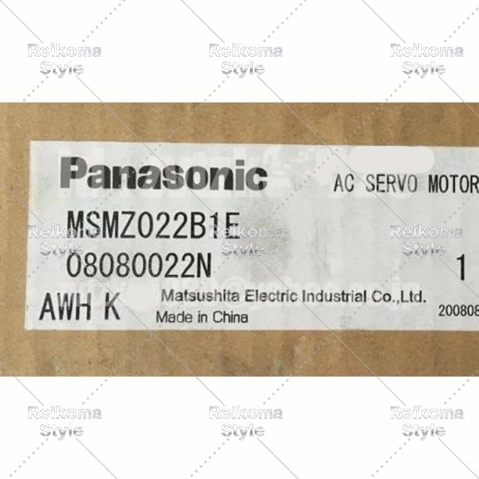 【新品★適格請求書★税込】Panasonic サーボモーター MSMZ022B1E 【6ヶ月保証】|Reikoma Style