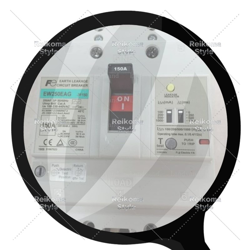 【新品★適格請求書★税込】Fuji 電機 漏電遮断機 EW250EAG 3P 150A 【6ヶ月保証】|Reikoma Style