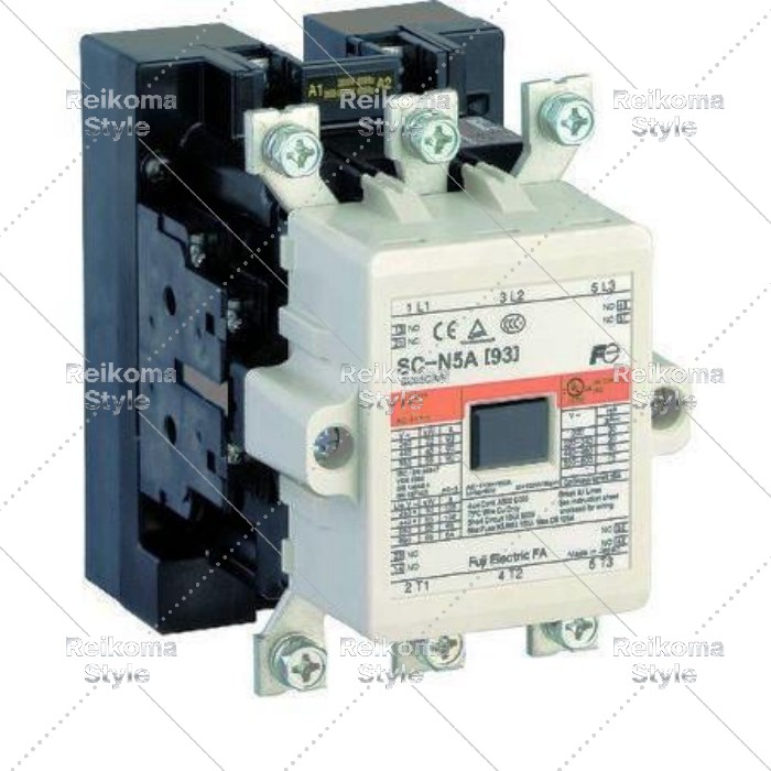 【新品★適格請求書★税込】Fuji 電機 SC-N5A 標準形 電磁接触器 主回路200V ケースカバーなし 補助接点2a2b 【６ヶ月保証】｜Reikoma Style 27,000円