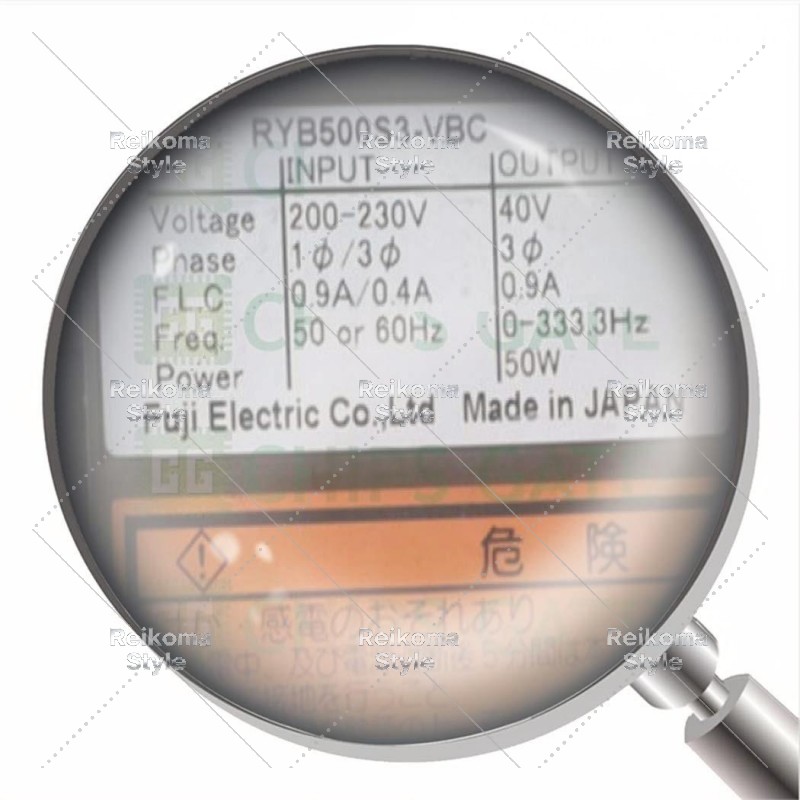 【新品★適格請求書★税込】Fuji New RYB500S3-VBCサーボドライブ 【６ヶ月保証】