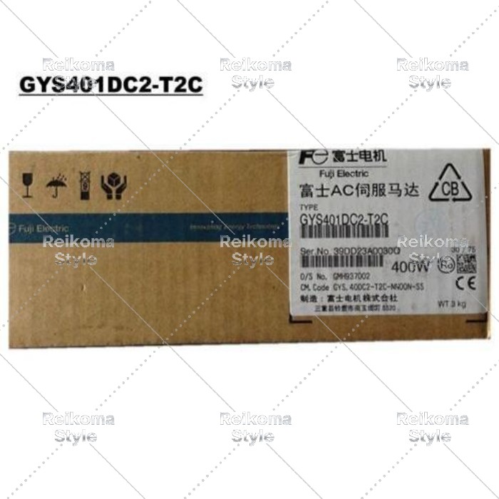 【新品★適格請求書★税込】Fuji サーボモーターGYS401DC2-T2CボックスGYS401DC2T2C 【６ヶ月保証】