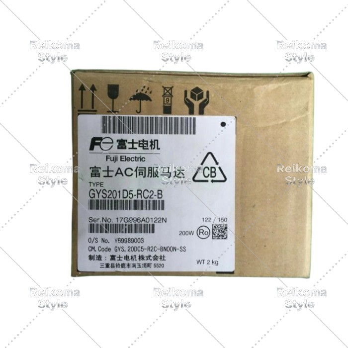 【新品★適当お願いごと書★税込】Fuji Gys201D5-RC2-Bサーボ原動機の 【６ヶ月引き受ける】