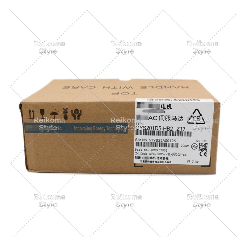 【新品★適格請求書★税込】Fuji 1つのサーボモーターGYS201D5-HB2-Z17 【６ヶ月保証】