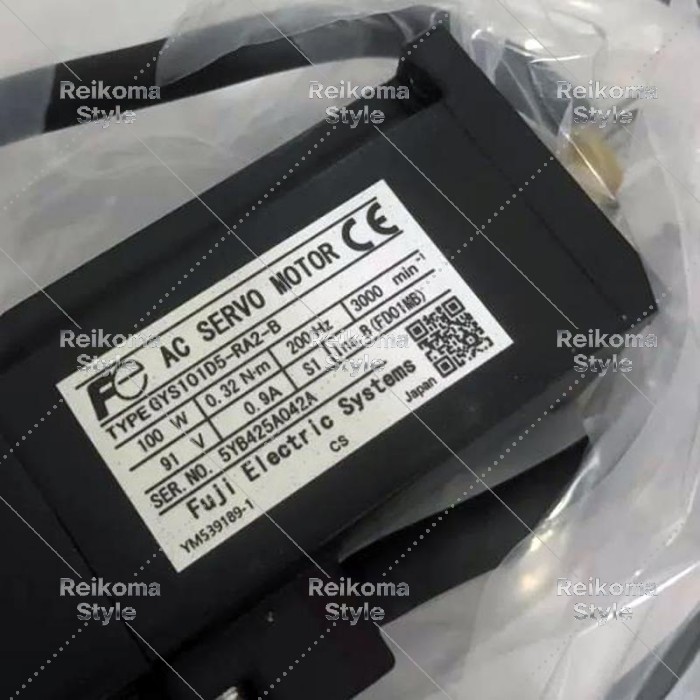 【新品★適格請求書★税込】Fuji 電機 GYS101D5-RA2-B サーボモーター 【６ヶ月保証】｜Reikoma Style