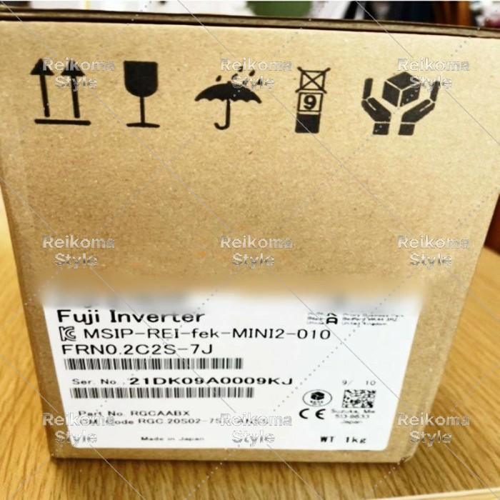 【新品★適格請求書★税込】 FUJI 富士電機 FRN0.2C2S-7J 0.2KW 200V 用インバータ【６ヶ月保証】｜Reikoma Style