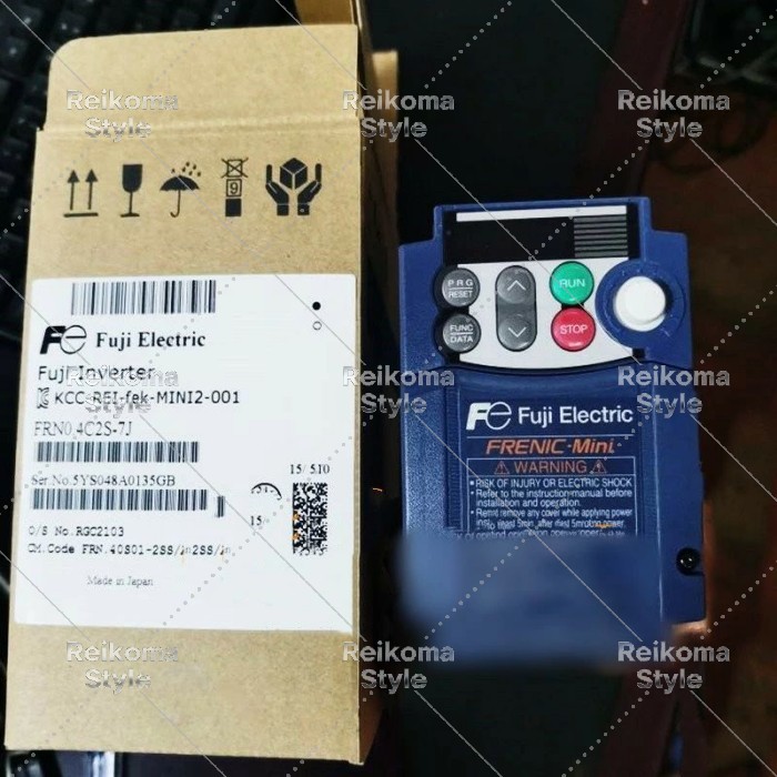【新品★適格請求書★税込】 Fuji Electric インバータ FRN0.4C2S-7J 【6ヶ月保証】