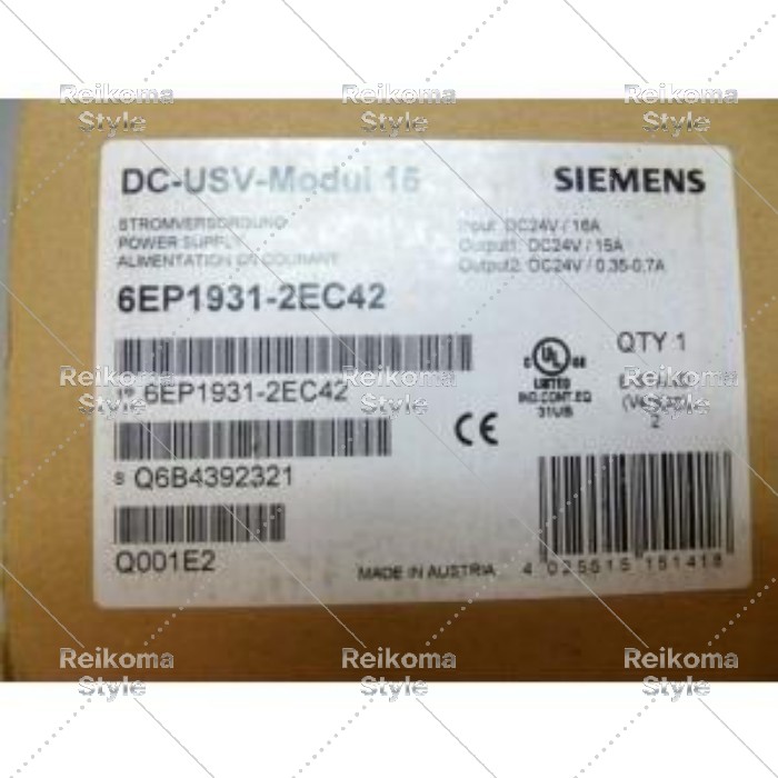 【新品★適当お願いごと書★税込】Siemens 6EP1931-2EC42 6EP19312EC42◆6ヶ月引き受ける