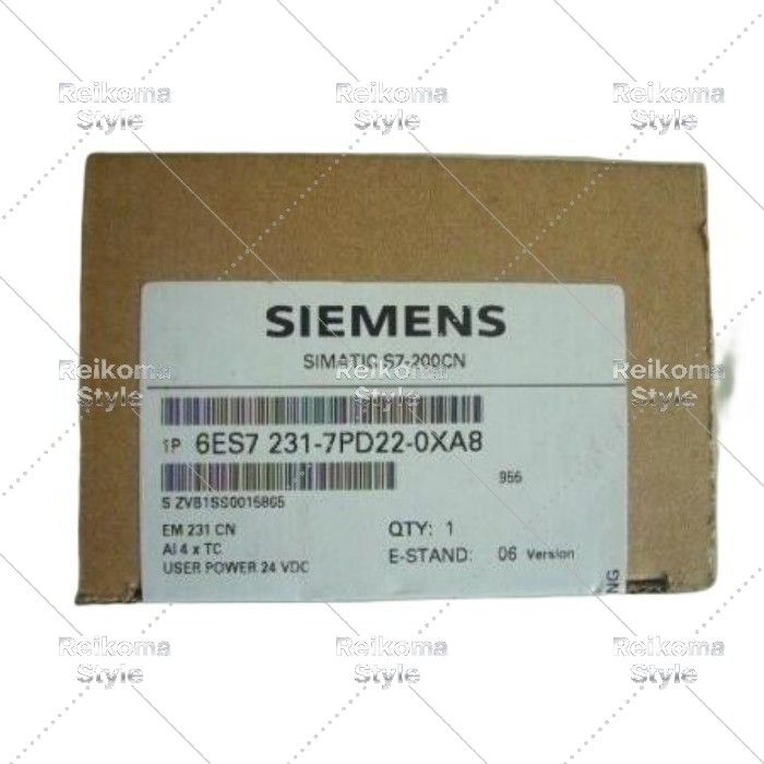 【新品★適格請求書★税込】6ES7231-7PD22-0XA8 Siemens 6ES7 231-7PD22-0XA8 シーメンス◆ 6ヶ月保証|Reikoma Style