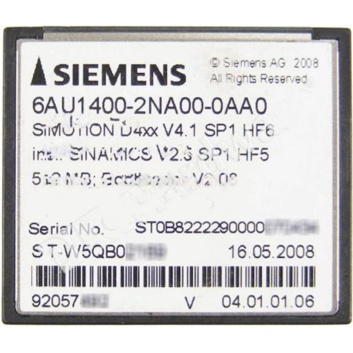 【新品★適格請求書★税込】 Siemens シーメンス 6AU1400-2NA00-0AA0 メモリカード【６ヶ月保証】