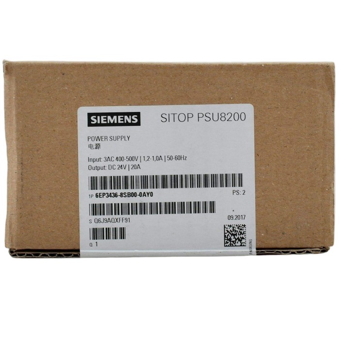 【新品★適当お願いごと書★税込】SIEMENS/ジーメンス 6EP3436-8SB00-0AY0【６ヶ月引き請ける】