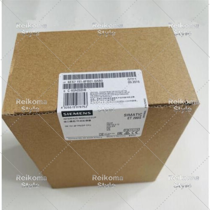 【新品★適当お願いごと書★税込】Siemens ジーメンス 6ES7151-8FB01-0AB0 インターフェイスモジュール【６ヶ月引きうける】 電設資材-その他-木材・建築資材・設備
