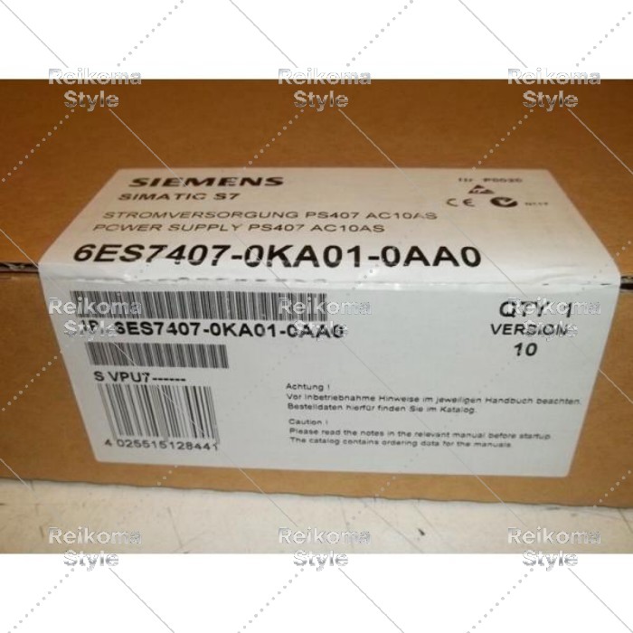 【新品★適当お願いごと書★税込】Siemens 6ES7407-0KA01-0AA0 6ES7 407-0KA01-0AA0【６ヶ月引きうける】