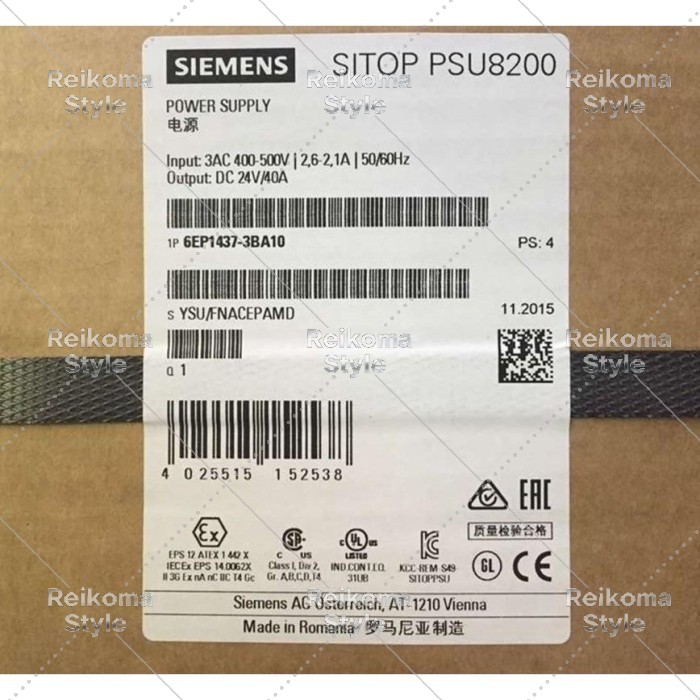 【新品★適当お願いごと書★税込】Siemens 6EP1437-3BA10 power supply 6EP1 437-3BA10 6EP14373BA10 【6ヶ月引き請ける】