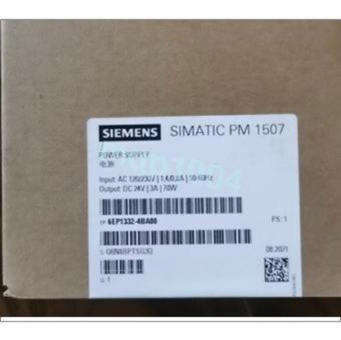 【新品★適当お願いごと書★税込】耳あたらしい S7-1500 PM1507 Power Module 6EP1332-4BA00 【６ヶ月引きうける】