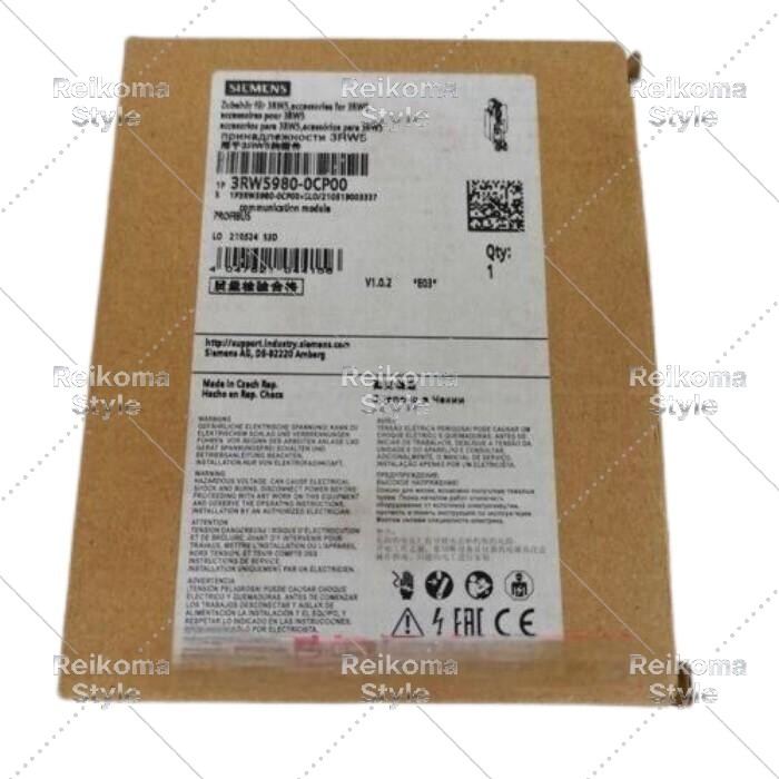 【新品★適当お願いごと書★税込】目あたらしい3RW5980-0CP00 PLC 3RW59800CP00W1 【６ヶ月引き受ける】