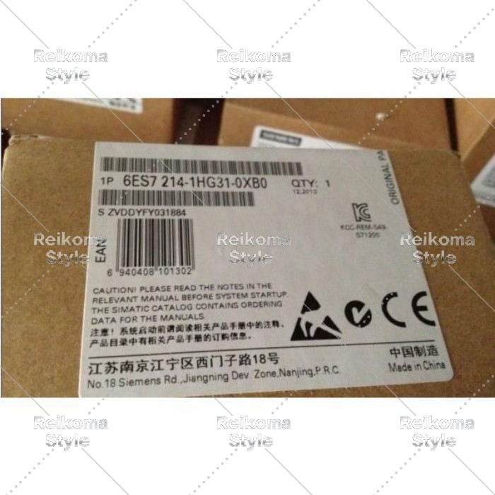 【新品★適格請求書★税込】PLC CPU Unit 6ES7 214-1HG31-0XB0 6ES7214-1HG31-0XB0 【6ヶ月保証】|Reikoma Style