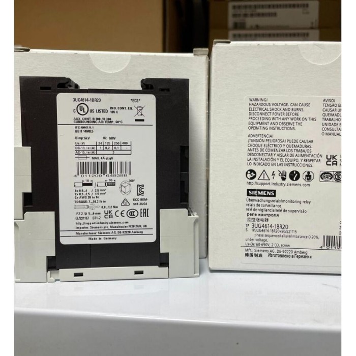 【新品★適格請求書★税込】3UG4614-1BR20新しいリレー監視リレー3UG4614-1BR20迅速な配信 【６ヶ月保証】