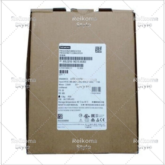 【新品★適当お願いごと書★税込】6SL3210-1KE15-8UB2 SINAMICS G120C 定格ワット数ボックス席 Zy 【６ヶ月引きうける】