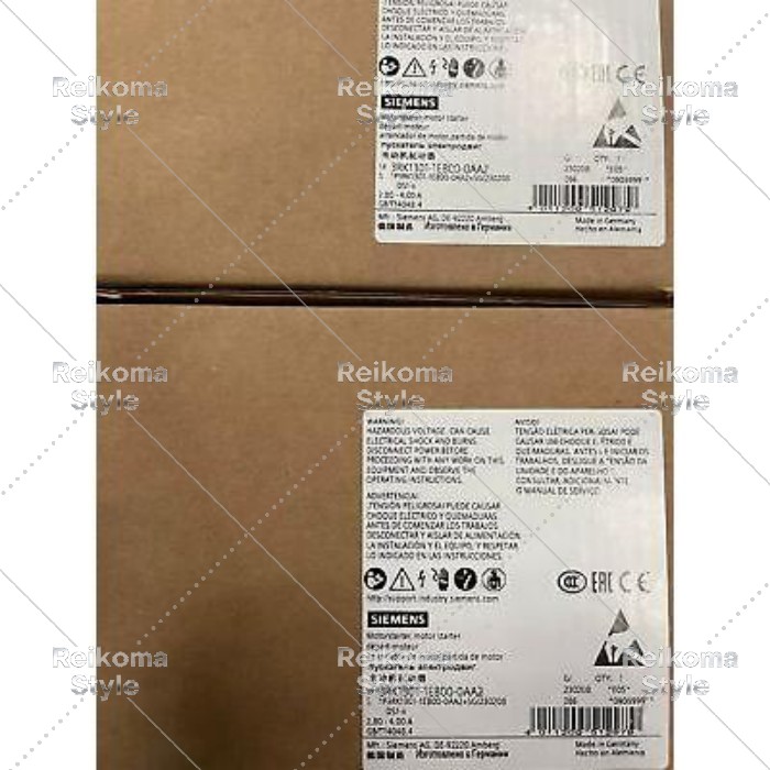 【新品★適当お願いごと書★税込】目あたらしい3RK1301-1EB00-0AA2ダイレクトスターター 【６ヶ月引き請ける】