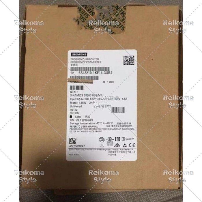 【新品★適格請求書★税込】新しい 6SL3210-1KE14-3UB2 SINAMICS G120C 定格 P0WER 6SL3210-1KE14-3UB 【６ヶ月保証】