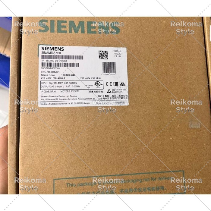 【新品★適当お願いごと書★税込】6SL3 210-5FE12-0UA0 6SL3210-5FE12-0UA0 【６ヶ月引き受ける】
