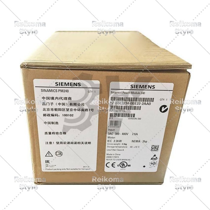 【新品★適格請求書★税込】6SL3224-0BE22-2AA0 電源モジュール 6SL3 224-0BE22-2AA0 【６ヶ月保証】
