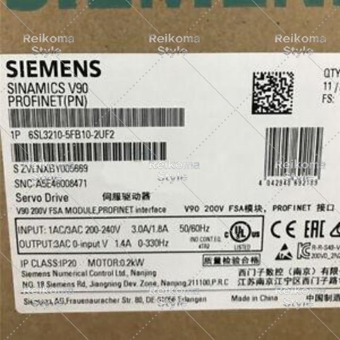 【新品★適当お願いごと書★税込】6SL3210-5FB10-2UF2 PLC モデュール 【６ヶ月引き請ける】