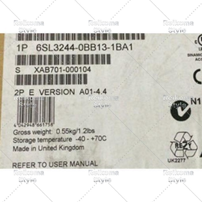 【新品★適格請求書★税込】Siemens 6SL3244-0BB13-1BA1 ( 6SL3 244-0BB13-1BA1 ) 【6ヶ月保証】