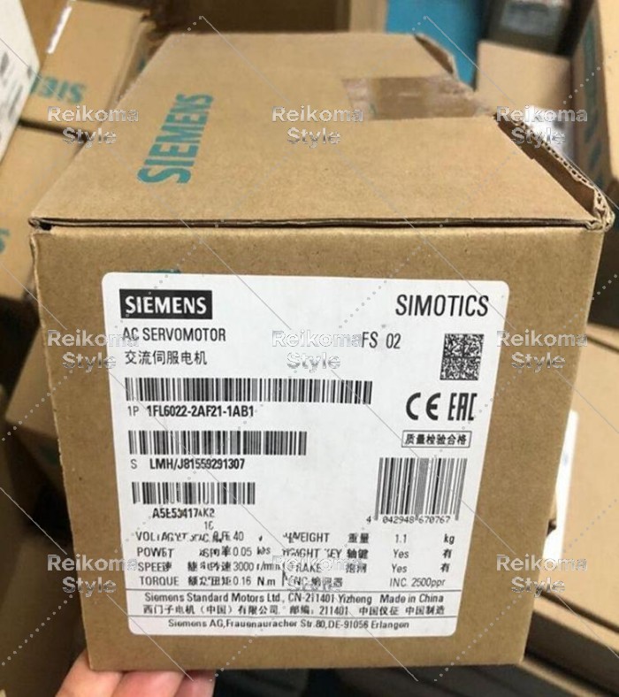 【新品★適当お願いごと書★税込】目あたらしいサーボ原動機1FL6022-221-1AB1ボックス席 【６ヶ月引き受ける】