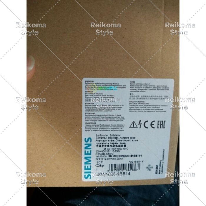 【新品★適当お願いごと書★税込】New 3RW4026-1BB14 SIRIUSホンブルグ帽クランクS0 25 A 11 kW 3RW40261BB14 【６ヶ月引き請ける】