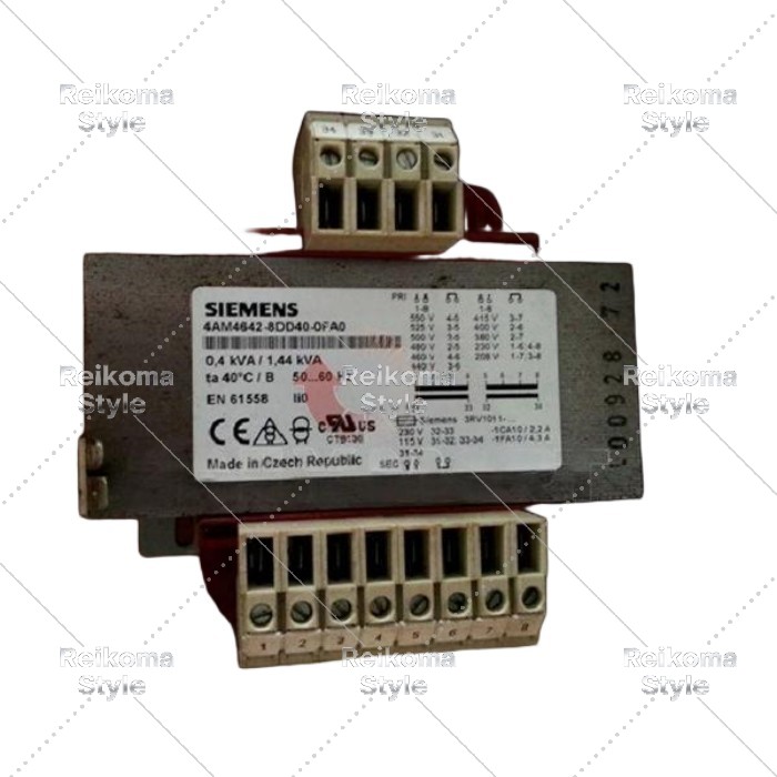 【新品★適格請求書★税込】シーメンス Siemens 4AM4642-8DD40-0FA0 Transformer SITAS 1-Phase 50~60Hz 400 VA 【6ヶ月保証】