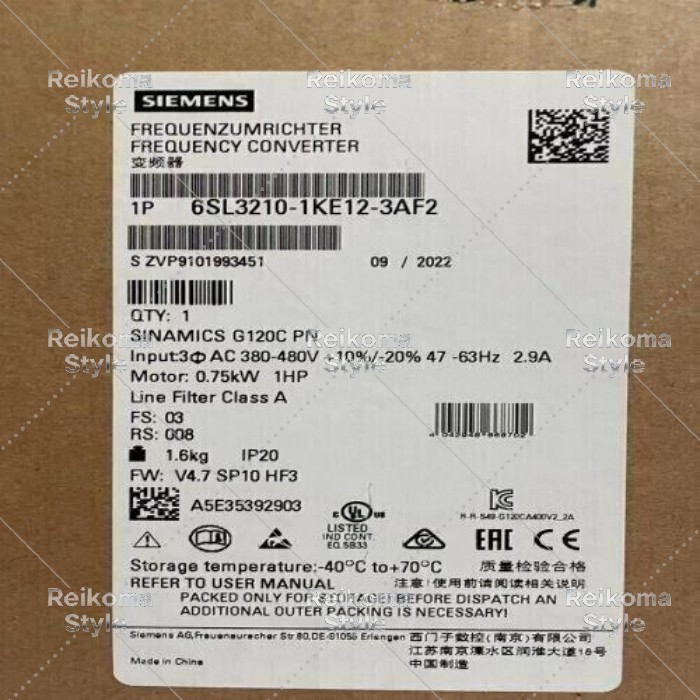 【新品★適格請求書★税込】新しい 6SL3210-1KE12-3AF2 PLC モジュール 6SL3 210-1KE12-3AF2 【６ヶ月保証】