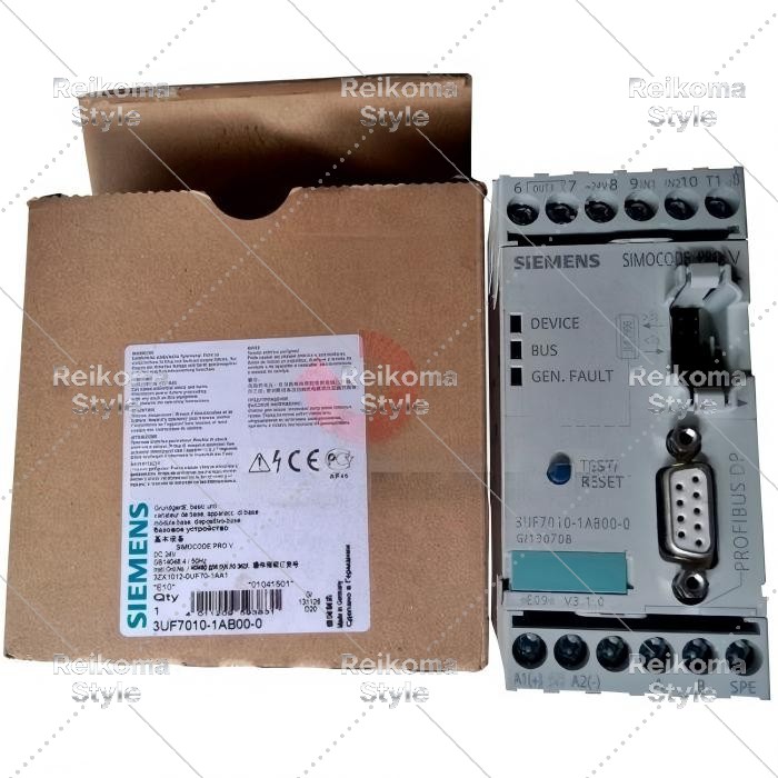 【新品★適格請求書★税込】シーメンス Siemens 3UF7010-1AB00-0 Motor Control 24VDC Pro V Base Basic Unit 【6ヶ月保証】