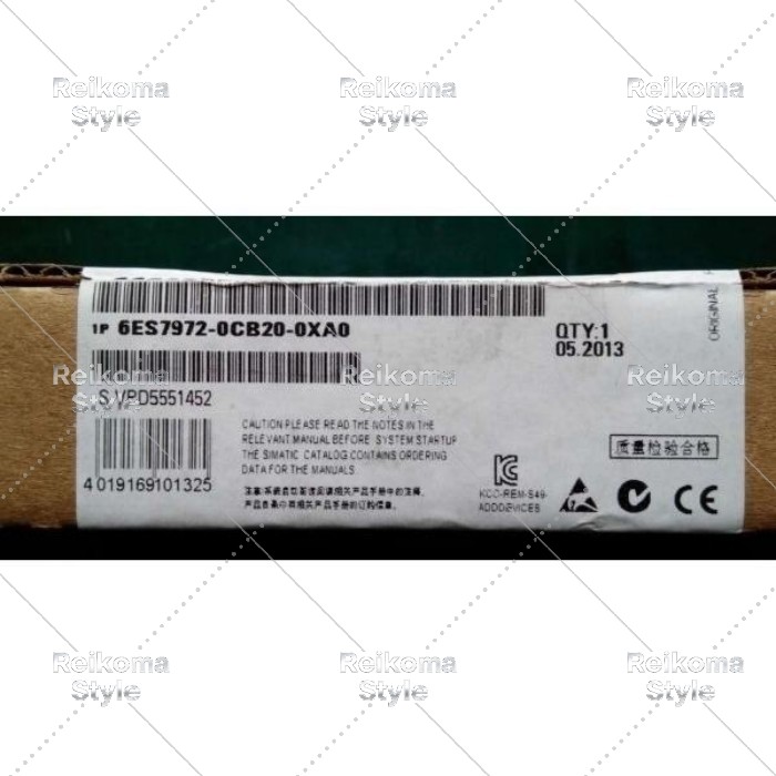 【新品★適格請求書★税込】シーメンス SIEMENS 6ES7 972-0CB20-0AA0 6ES7972-0CB20-0AA0 【6ヶ月保証】