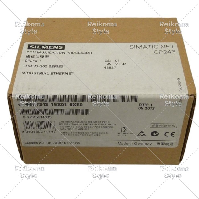 【新品★適格請求書★税込】Siemens 6GK7243-1EX01-0XE0 Ethernet module 6GK7 243-1EX01-0XE0 【6ヶ月保証】