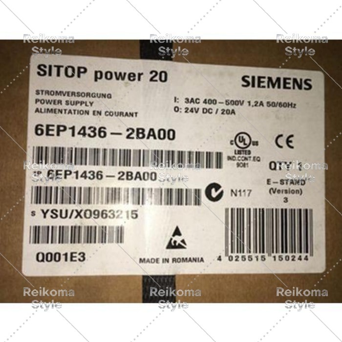 【新品★適当お願いごと書★税込】ジーメンス Siemens 6EP1436-2BA00 【6ヶ月引き受ける】