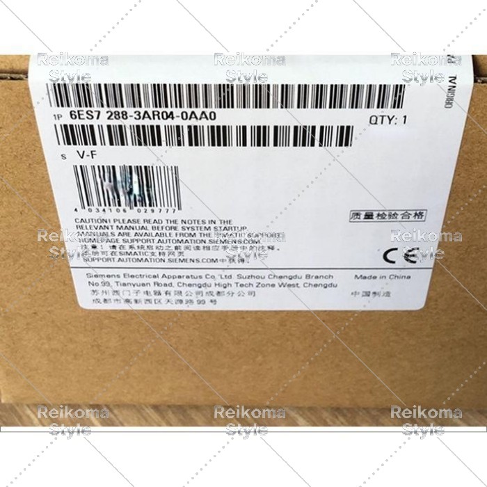 【新品★適格請求書★税込】PLC Module 6ES7288-3AR04-0AA0 【６ヶ月保証】｜Reikoma Style