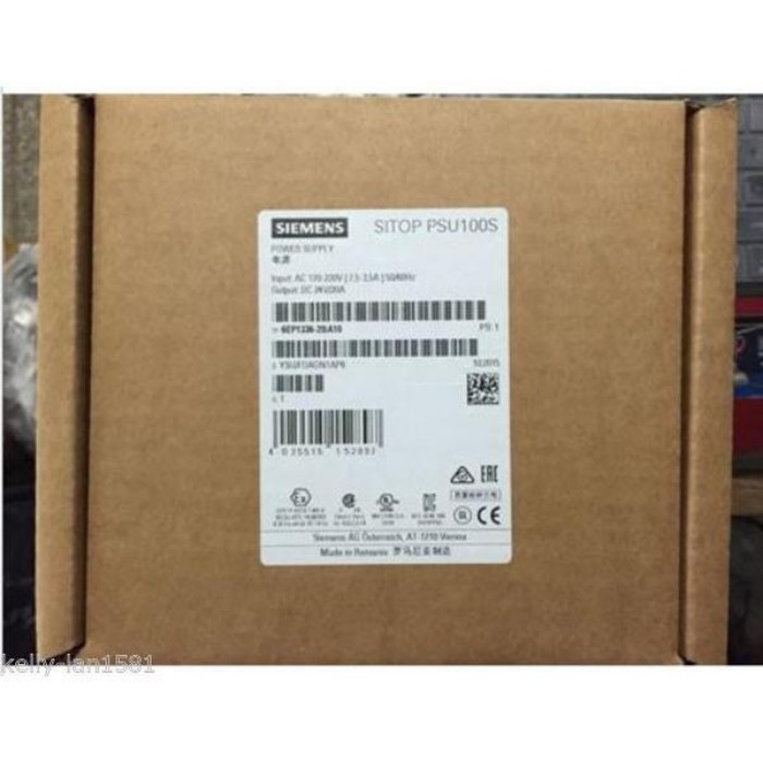 【新品★適当お願いごと書★税込】ジーメンス SIEMENS 6EP1336-2BA1O switching power supply 【6ヶ月引きうける】