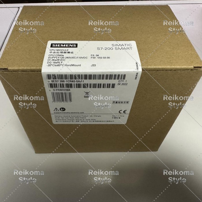 【新品★適当お願いごと書★税込】6ES7 288-1CR40-0AA1 中央処理装置 モデュール 6ES7288-1CR40-0AA1 【６ヶ月引き請ける】