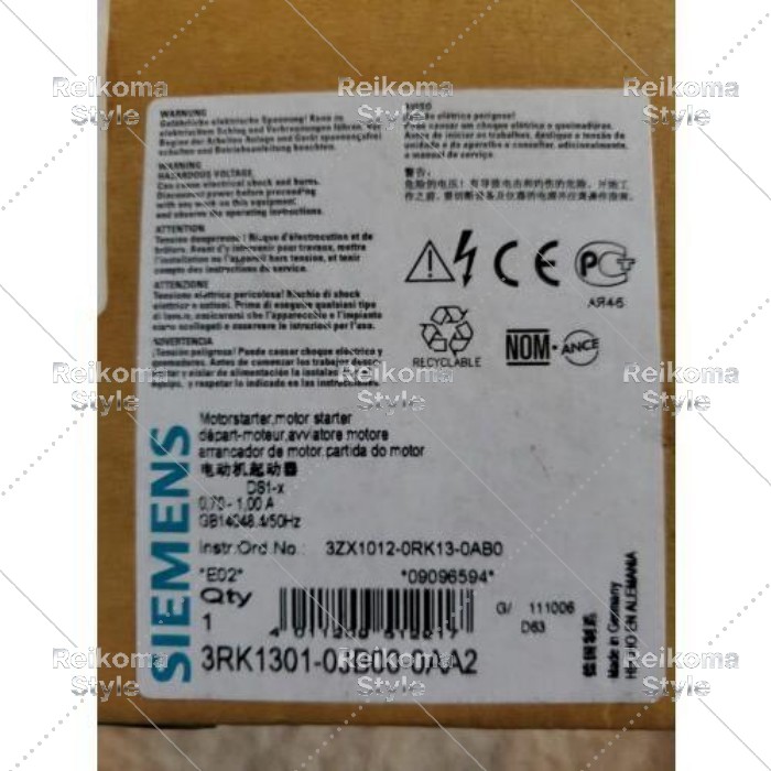 【新品★適格請求書★税込】3RK1301-0JB00-0AA2 PLC ブレーキ制御モジュール 【６ヶ月保証】｜Reikoma Style