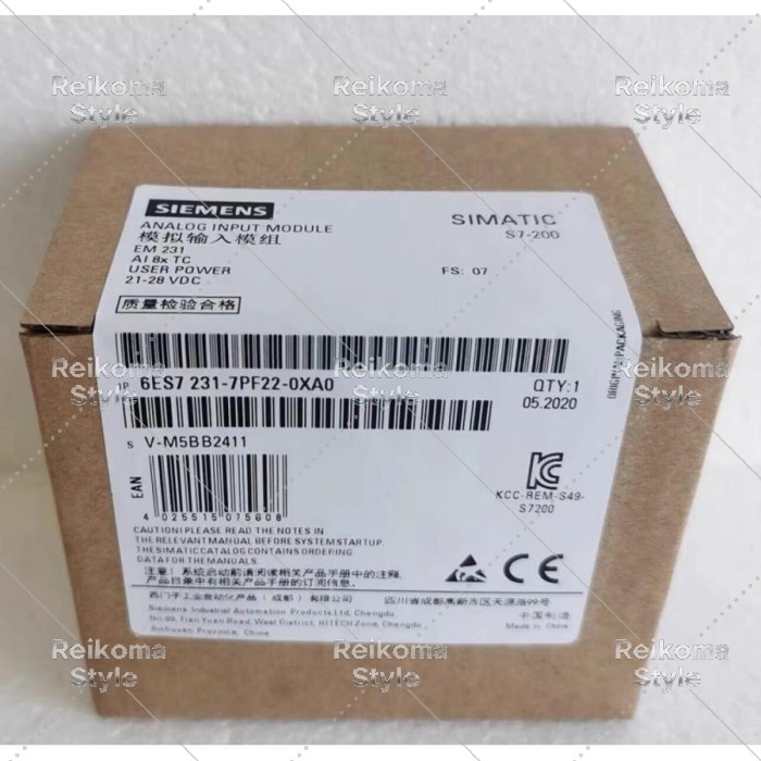 【新品★適格請求書★税込】6ES7231-7PF22-0XA0 NEW 6ES7231-7PF22-0XA0 Analog Input Module 【６ヶ月保証】