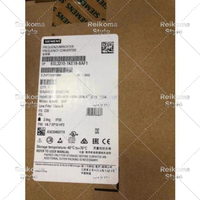 【新品★適当お願いごと書★税込】6SL3 210-1KE18-8AF1 目あたらしい SINAMICS G120C 定格ワット数 6SL3210-1KE18-8AF1 【６ヶ月引き受ける】