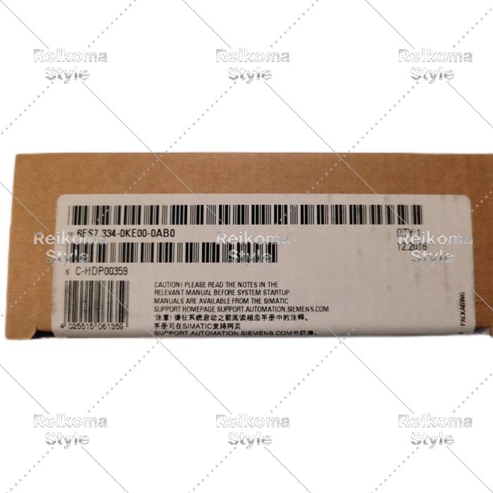 【新品★適当お願いごと書★税込】SIMATIC S7-300 SM 334 Analog Modules - 6ES7334-0KE00-0AB0- 【６ヶ月引きうける】