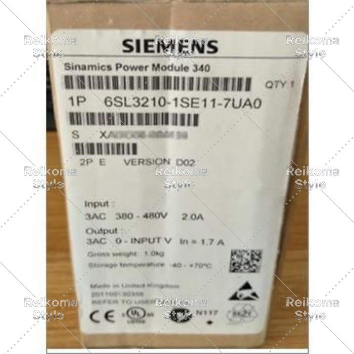 【新品★適当お願いごと書★税込】6SL3 210-1SE11-7UA0 6SL3210-1SE11-7UA0 S120 【６ヶ月引き受ける】